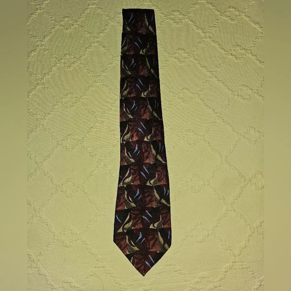 Men's J. Garcia Blue Mountain Tie, 100% Silk
